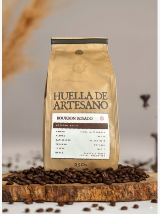 Bourbon rosado natural